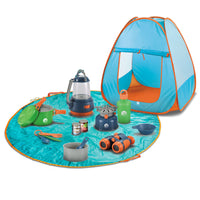 KIDSPLAY Camping Forest Adventure Complete set with tent (29pcs)
