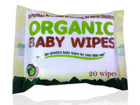 ORGANIC BABY WIPES 20's pack of 12 (Old Packaging)
