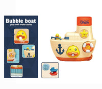 Bath Fun  - Bubble Boat- Yellow