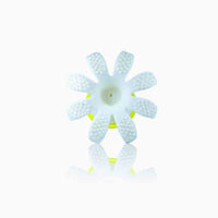 bottom view of Mombella Lemon 3D Octopus Teether