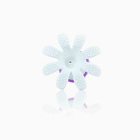 bottom view of Mombella Lilac 3D Octopus Teether