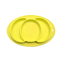 Little Green Yellow Elephant Silicone Placemat Plate